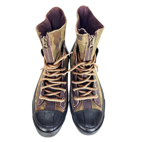 Converse All Star Camouflage Quarter Zip Lace-Up Hi-Top Sneaker Men 9 Women 11 - Picture 7 of 16